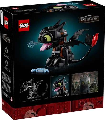 LEGO Icons: 10375 How to Train Your Dragon: Toothless | Brand New and Sealed - Picture 3 of 11