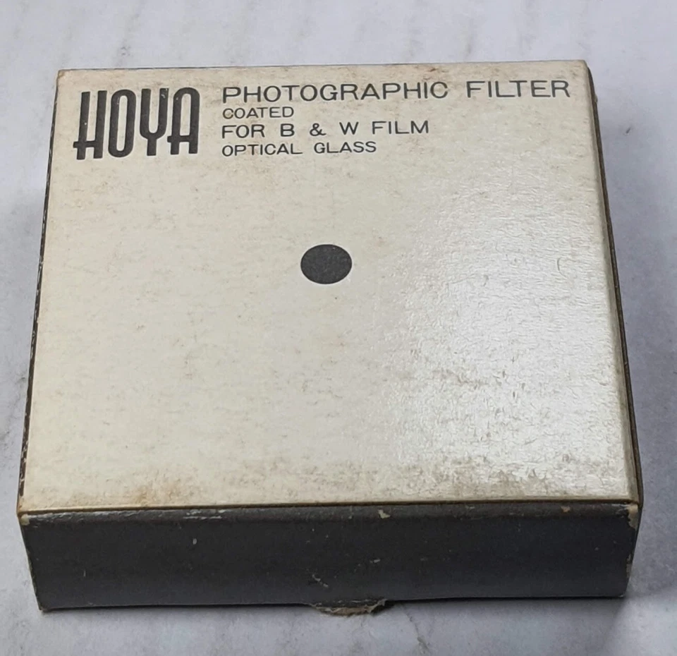 Hoya 35.5mm Red #25A Glass Lens Filter 35.5 mm 25A 25 A Black & White Film 35.5 - Image 4 of 4