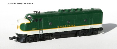 Kato N 176052 - EMD F3A Southern Railway #4128, NEW & OVP