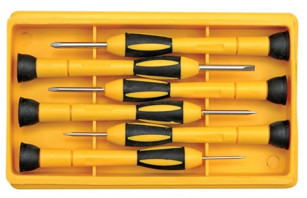 Mini Schraubendreher Set 6Tlg. Feinmechanik Torx Schraubenzieher Feinmechaniker-image