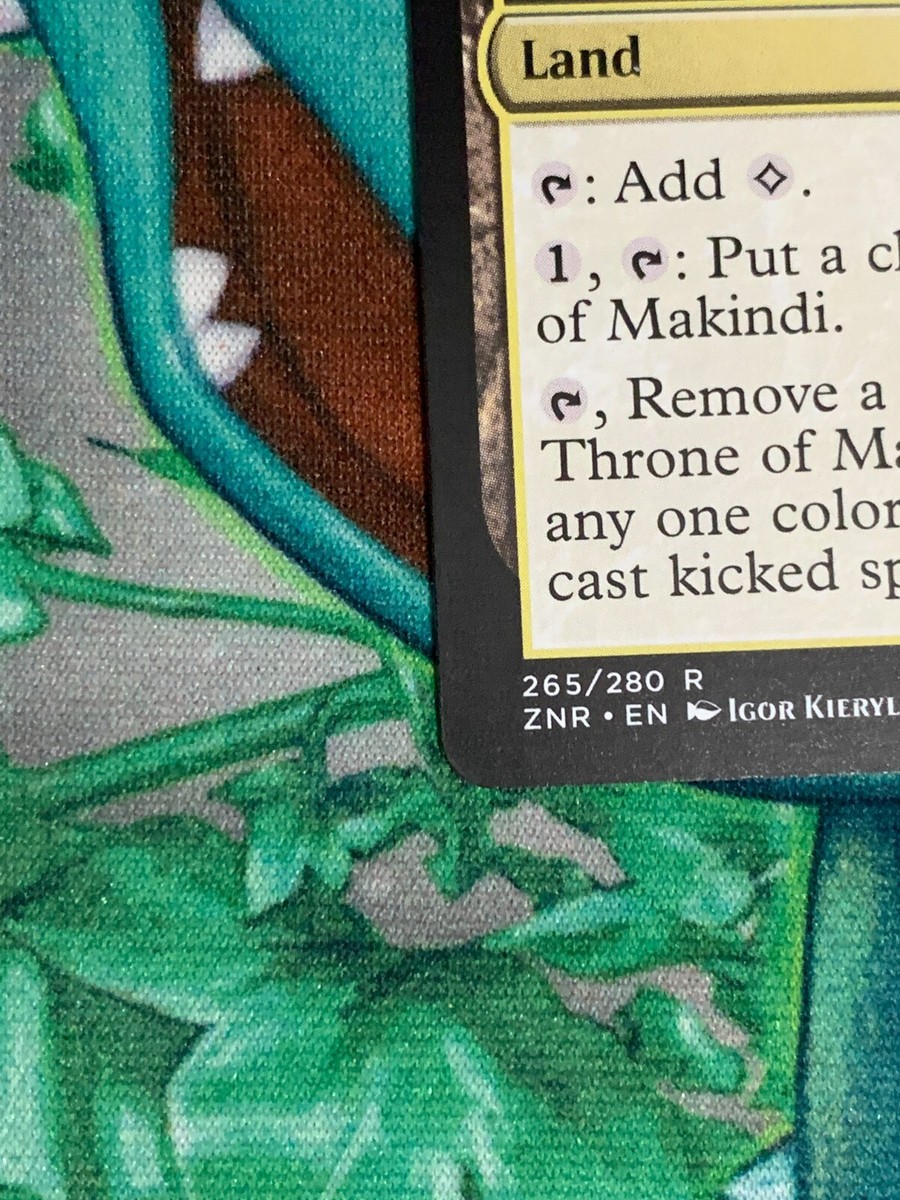 Throne of Makindi 2x FOIL ZNR MTG Zendikar Rising Rare MINT land Throne of Makindi 2x FOIL ZNR MTG Zendikar Rising Rare MINT land