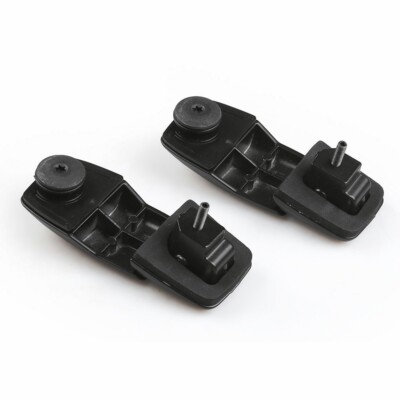 Pair Of Rear Liftgate Window Hinges For 2001-2006 Mazda Tribute - Left & Right Black Steel 8 thumbnail image