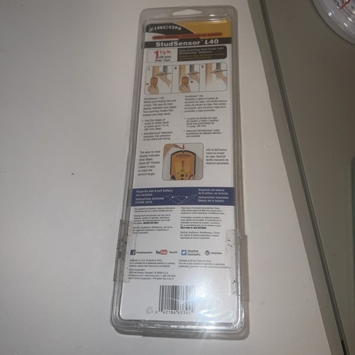 Zircon L40 stud finder - Picture 2 of 2