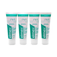 Set dentifricio Elmex Sensitive 4x75ml | confezione scorta | nuovo imballo originale | spedizione immediata✅