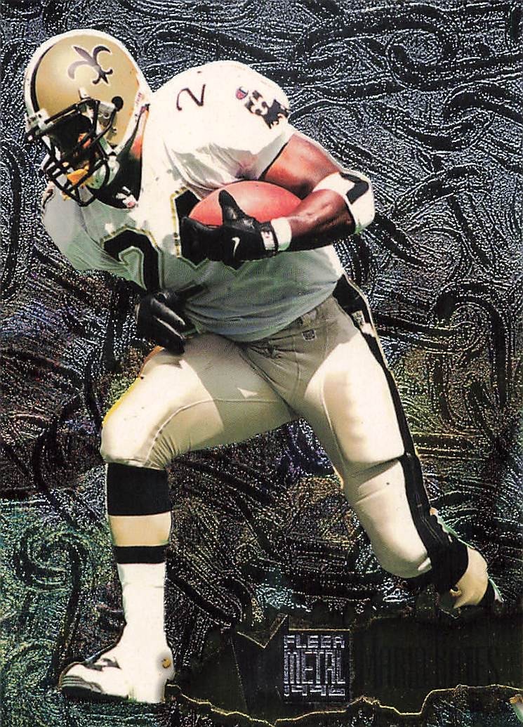 1996 Fleer Metal - Mario Bates #76