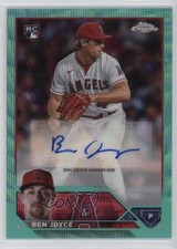 2023 Topps Chrome Update Aqua Wave Refractor 12/199 Ben Joyce #AC-BEJ Auto z5b