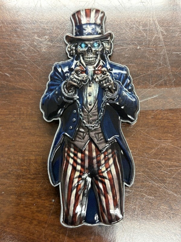 Sought After PADOC Gang Intelligence Uncle Sam Coin With Gang Taggings🔥🔥