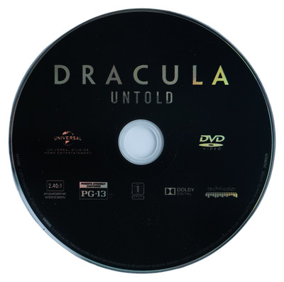 Dracula Untold DVD 2014 Luke Evans PG-13 Anamorphic Widescreen Dolby Digital