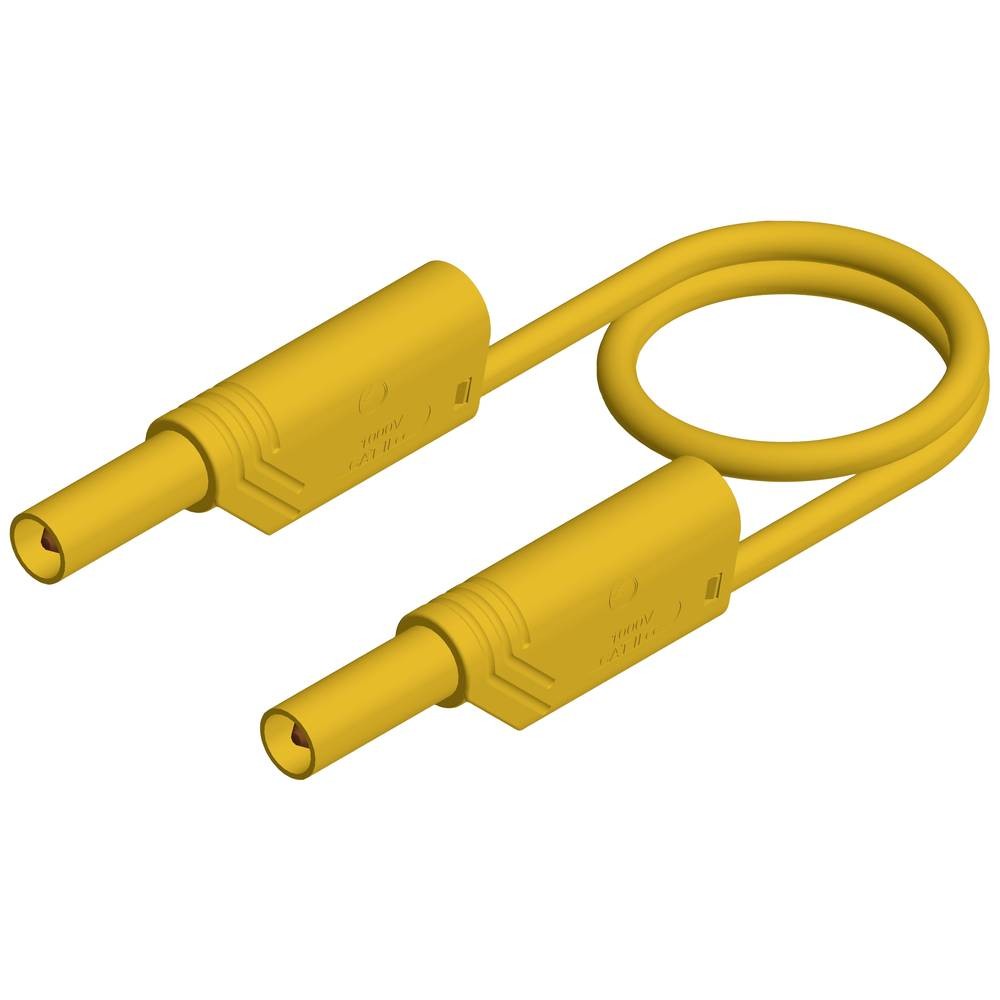 Cordon de mesure de sécurité SKS Hirschmann MLS WS 200/1 ge 934069103 jaune en PVC de 200cm