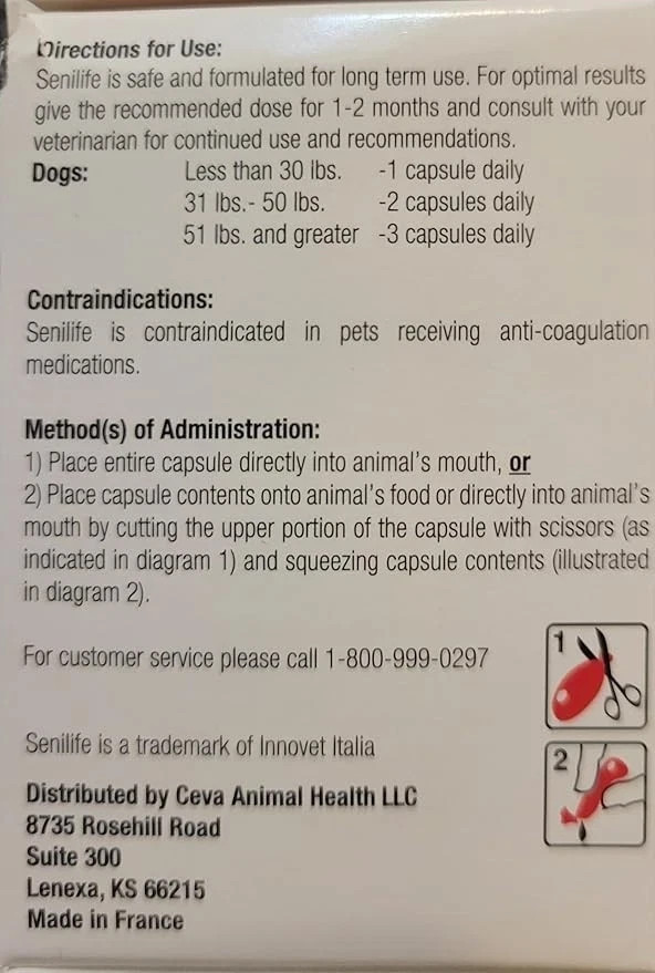 20 pack-Talking Dog 60 Capsules Nutritional Supplement for Senior Dogs EXP 8/26 View 4