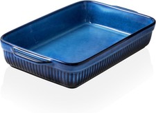 Ceramic Baking Dish, Bakeware Set, Rectangular Casserole Dish, Lasagna Pans