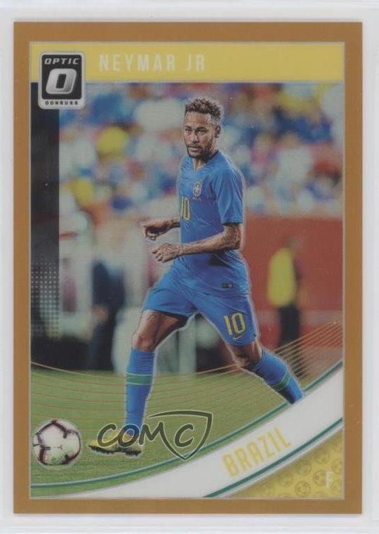 2018-19 Panini Donruss Optic Orange Prizm 35/99 Neymar Jr #104 05bt