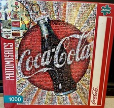 Coca-Cola Photomosaics 1000-Piece Jigsaw Puzzle 26.75x19.75 in (2015) NEW