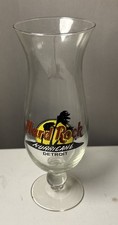 Hard Rock Cafe Detroit Hurricane Cocktail Glass RARE DISCONTINUED CLOSED