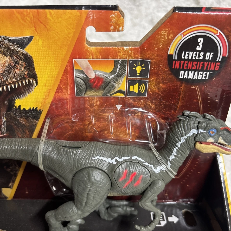 Мир Юрского периода Эпическая Атака Усиление Повреждений ВЕЛОЦИРАПТОР Mattel 2022 НОВЫЙ - Изображение 2 из 4