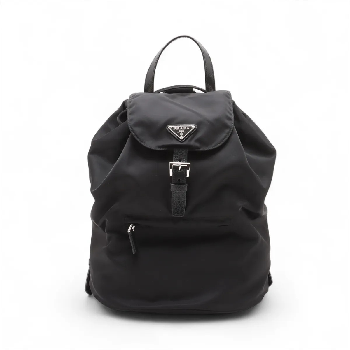 Prada Tessuto Nylon Backpack Black | eBay