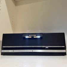 Discgear Selector 120HD CD DVD BluRay Storage Case Black Faux Leather EUC