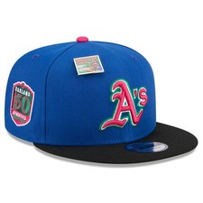 Men's New Era Royal/Black Oakland Athletics Watermelon Big League Chew Flavor
