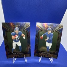 Select 2026 NFL 2 Card Lot Giants Cam Skattebo Jaxson Dart Rookie Future