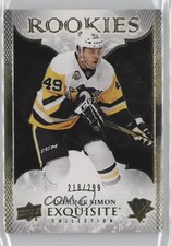 2016-17 Upper Deck Ice Exquisite Rookies 218/299 Dominik Simon #R-3 0a3