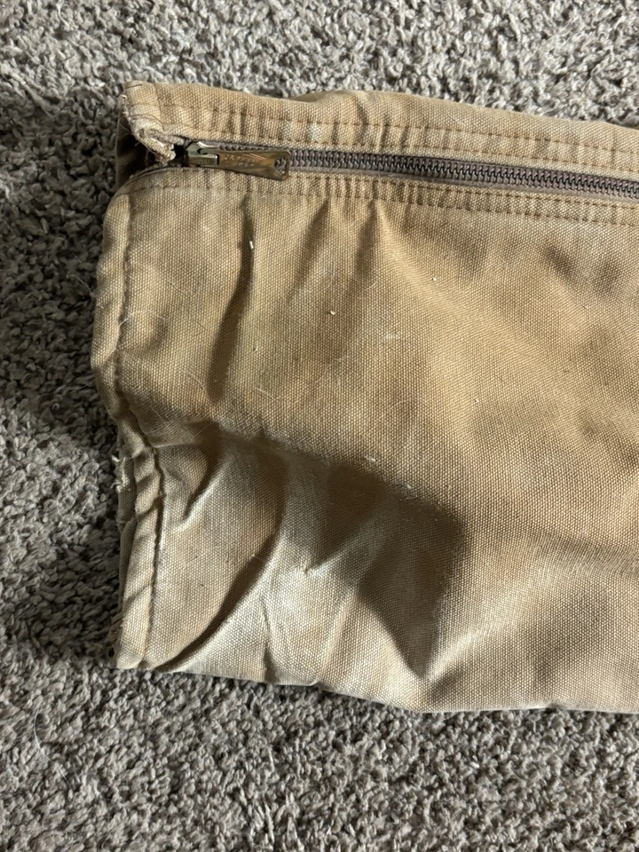 Mono Carhartt 44R Vintage Años 70 Marrón Pato Lona Unión Hecho en EE. UU. Foto 3 de 4