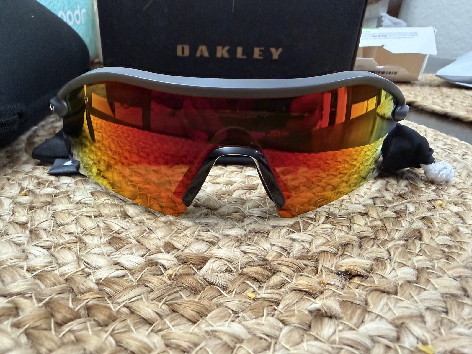 Oakley Radar Plate OO9495D Shield Sport Sunglasses Re… - Gem