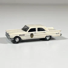Eko Ford Comet Police Car 1/86 Scale Model Made in Spain HO Vintage