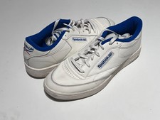 Men Reebok Club C 85 Men's Size 12 Chalk White Blue IE9388 - Used