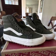 VANS Sk8-Hi Mte-1 Grape Leaf Unisex Kids Sneaker US 11.5K Green/White