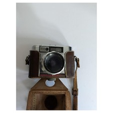 Braun Paxette fotocamera vintage con custodia in pelle - obiettivo Tessar 2.8/50
