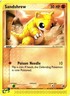 Pokemon TCG Sandshrew Sandstorm 75/100 Common LP
