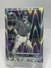 2022 Topps Chrome Sonic - Max Kepler #58 Black & White RayWave Refractor