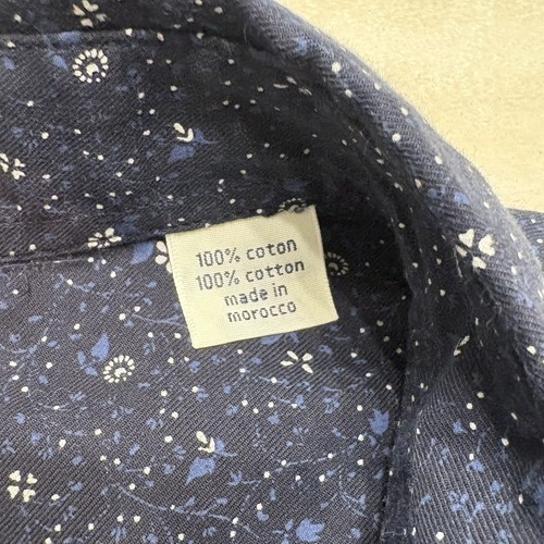 NWT Hartford Alternative Classics Sammy Woven Albini Fabric Button Down Shirt S - Picture 5 of 6
