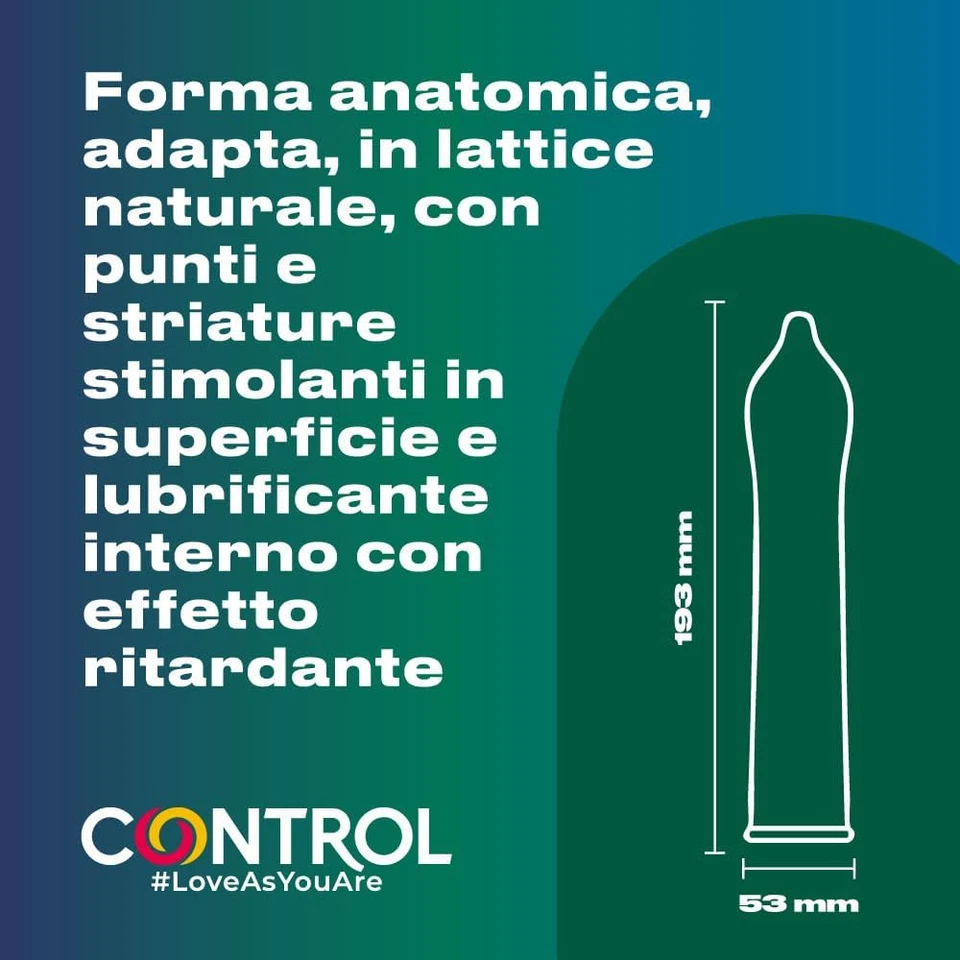 Non Stop Preservativi Ritardanti E Stimolanti, 20 Profilattici - Immagine 3 di 4