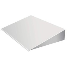 PlexiDor Performance Pet Doors White Universal Pet Door Awning Durable Aluminum