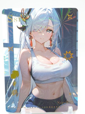 Hmph Hum 3 - Anime Waifu SSR Trading Card - Shenhe