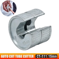 Copper Pipe Tube Cutter 15mm Rotary Slicer Wheels Quick Clean Cut Heavy Duty New