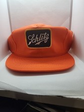 Vintage Schlit Beer Designer Award Snap Back Baseball Hat M/L