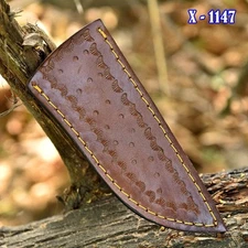 Custom Leather Knife Sheath for Fixed Blade Knife Pocket Knives Folding Holster