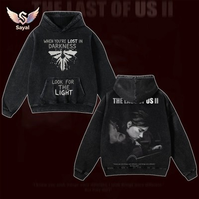 The Last of Us Ellie Endure Survive Sayal Fitness Apparel Boxy Fit Urban High