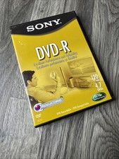 Sony DVD-R Single In Jewel Case. 120 Min 4.7gb