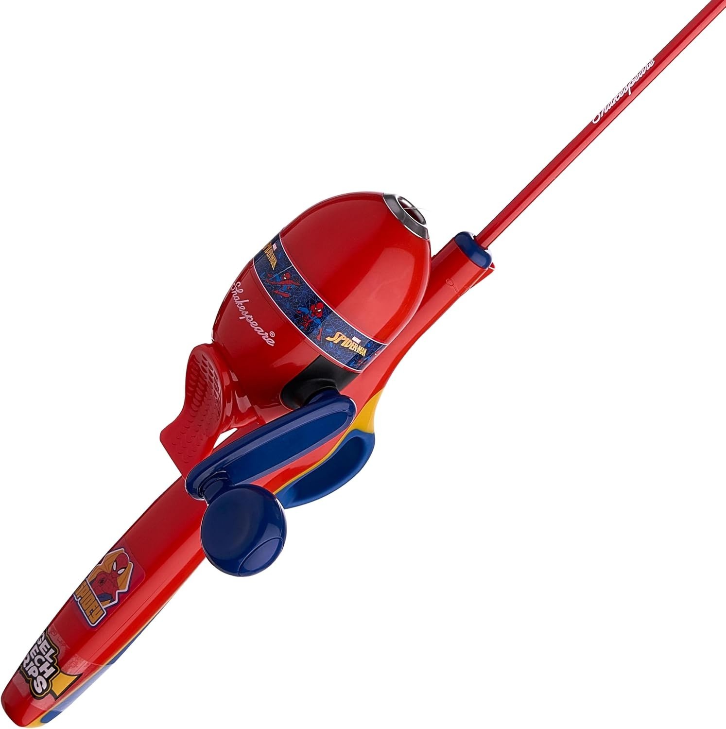 Lightweight Spider-Man Fishing Reel and Rod Combo for Youth 