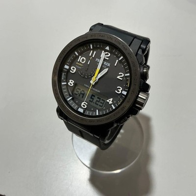 Casio Protrek PRW-51Y-1JF Digital Watch 4cm Dial Black Used Men