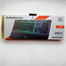 SteelSeries Apex 3 Gaming Keyboard – RGB – Open Box – Never Used