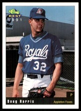 Doug Harris 1991 Classic Best Appleton Foxes #4 Appleton Foxes MLB READ