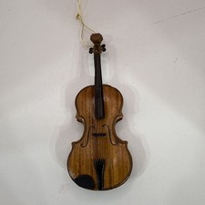 Violin Christmas Ornament Kurt Alder Wood 5  Instruments