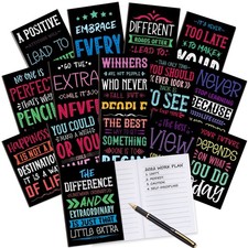Inspirational Notepads Mini Motivational Notebooks, 30 Bulk Pack Pocket Journ...