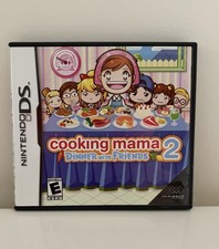 MINT Cooking Mama 2: Dinner with Friends Nintendo DS Cooking Game W/ Manual