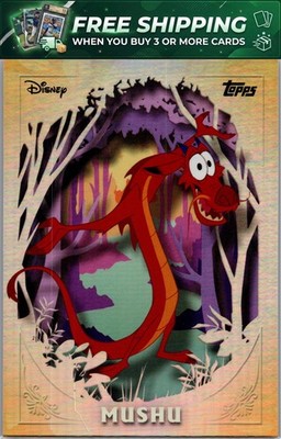 2025 Topps Disney Wonder #FF-16 Mushu Furry Friends