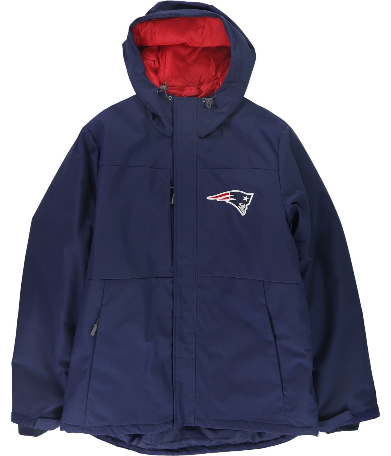 NFL Mens New England Patriots Coat Blue Large 17390₽